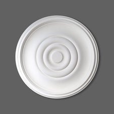 Cornice Store medium Plain Plaster Victorian Edwardian Regency Ceiling Rose CL-CR15 image 1