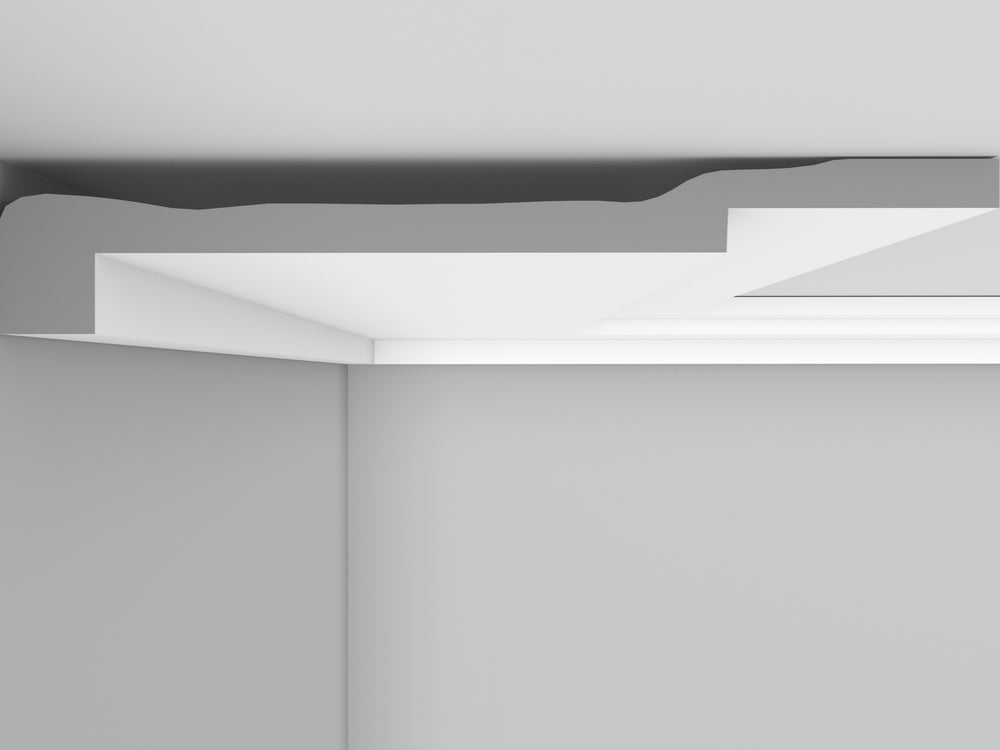 Cornice London Store Cornice CL-C04 large Contemporary plaster cornice image 2