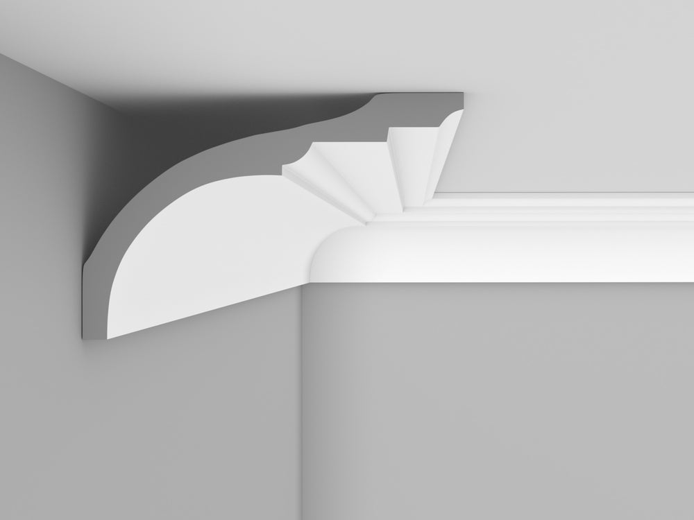 Cornice London Store Cornice CL-C07 medium Contemporary plaster cornice image 2