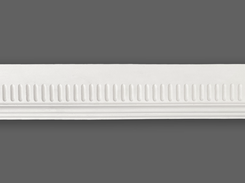 Cornice London Store Cornice CL-P05 medium Fluted plaster Panel Moulding image 1
