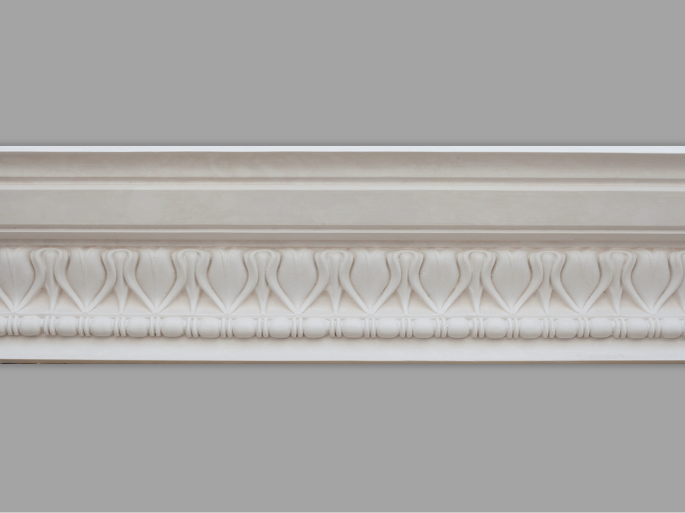 Cornice London Store Cornice CL-R06 Medium Enriched Leaf & Dart Regency plaster cornice image 1