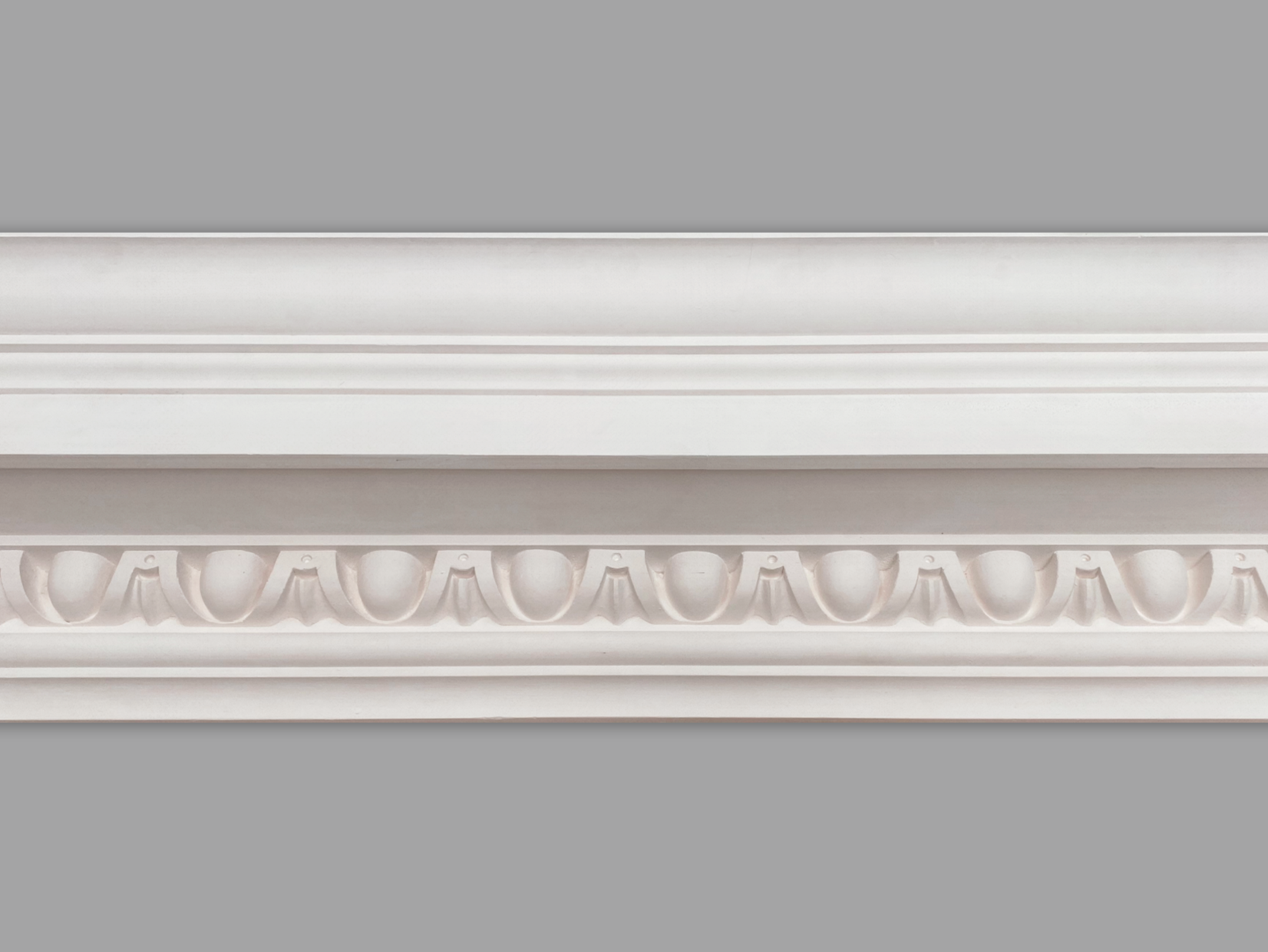 CL-CC14 Large Classic Egg & Dart Plaster Cornice. P: 175mm. H: 175mm