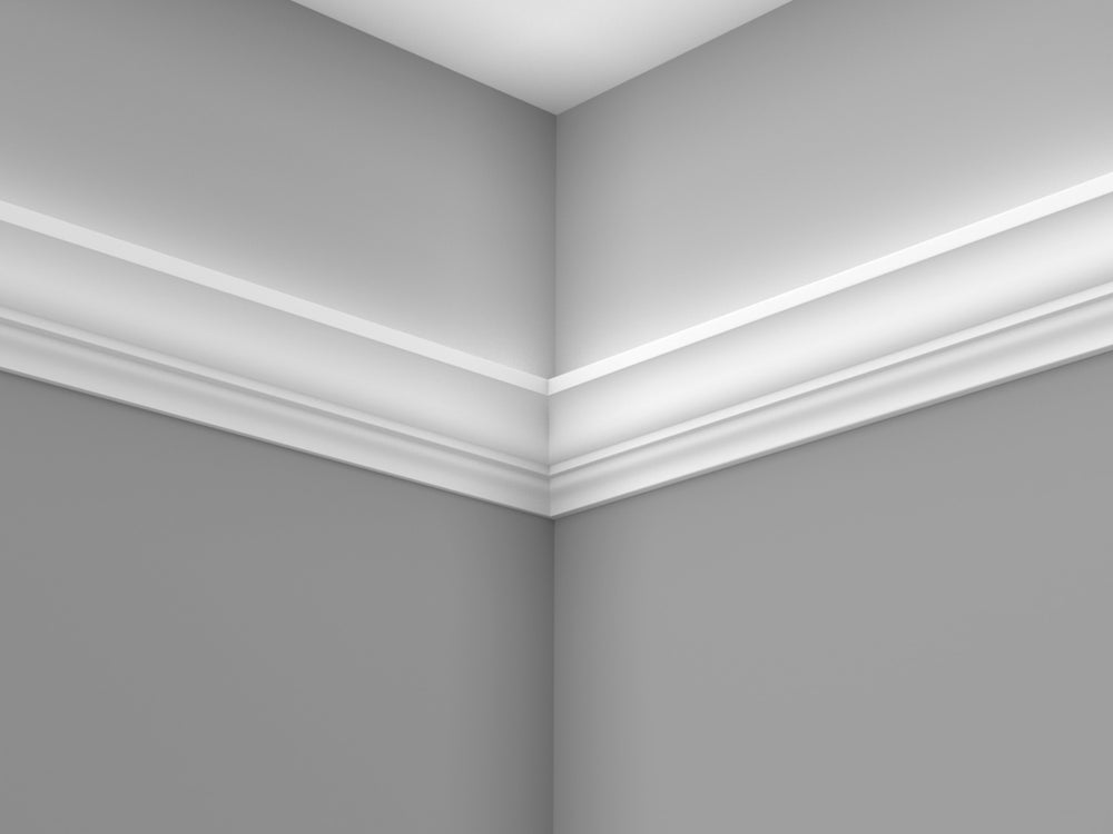 Cornice London Store Cornice CL- LR05 small Regency plaster LED lighting cornice image 2