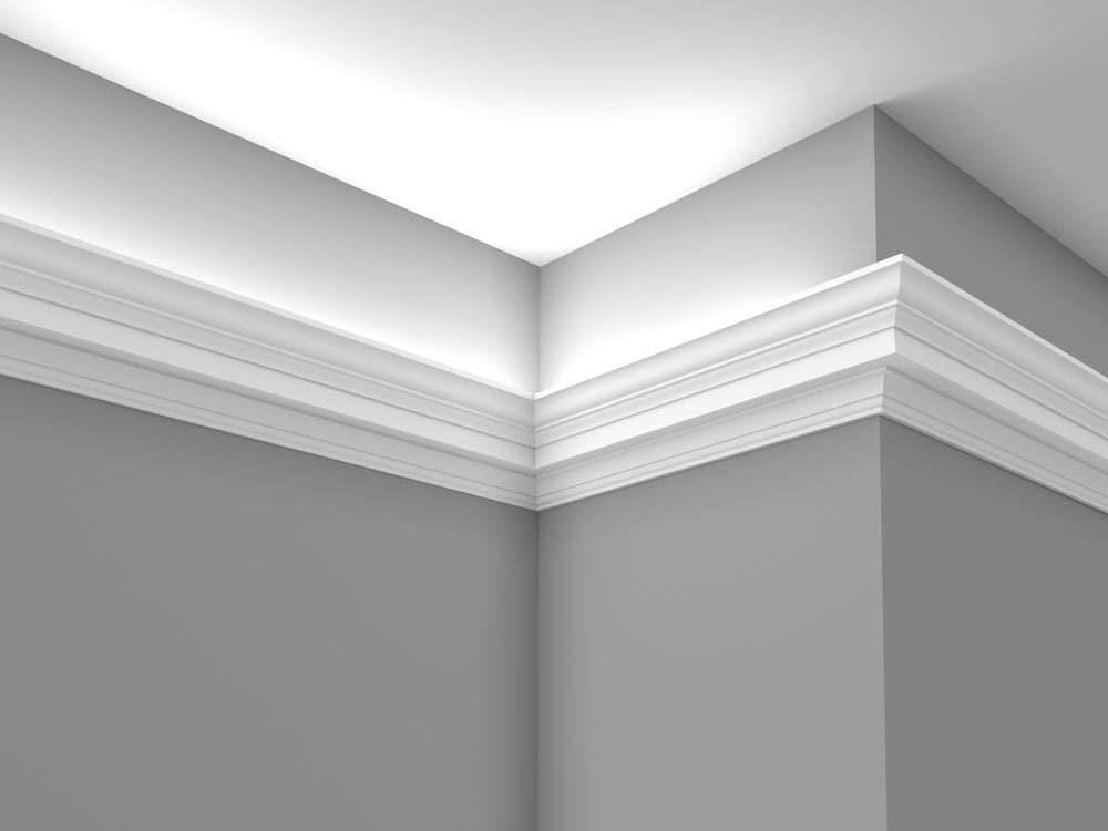 Cornice London Store Cornice CL-LG01 small Georgian plaster LED lighting cornice image 2