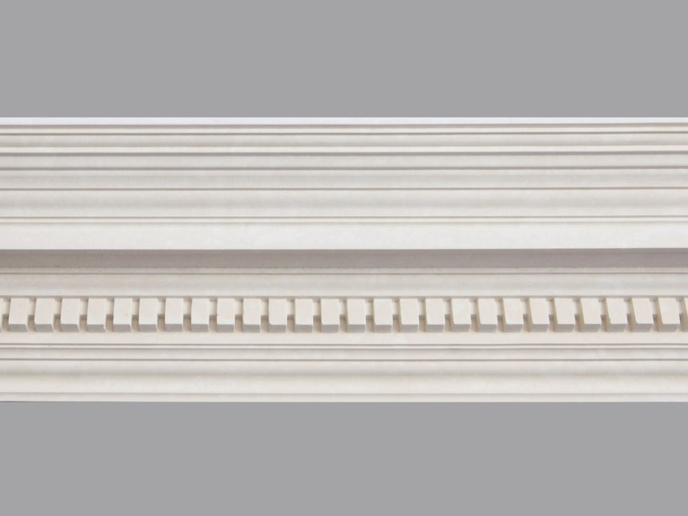 Cornice London Store Cornice CL-E14 large Dentil Block Edwardian plaster cornice image 1