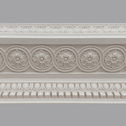 CL-RCC18 Large Regency/Classic Cornice. Projection: 330mm. Height: 195mm.