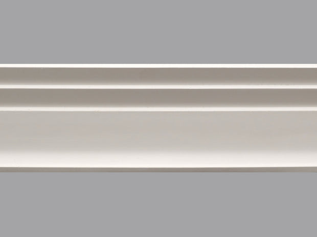 CL-A11 Small Art Deco Cornice. Projection: 150mm. Height: 70mm.