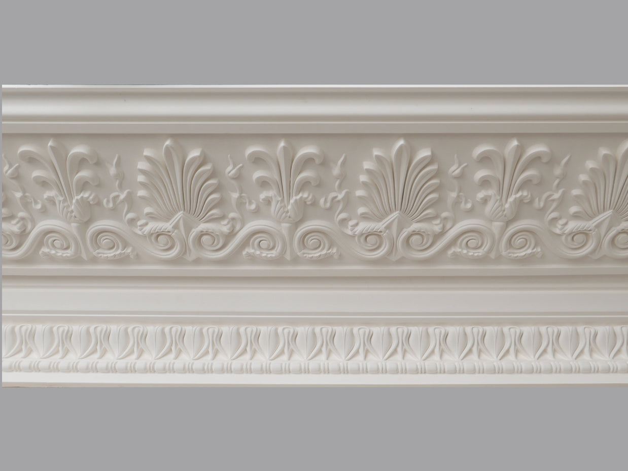CL-GCC20 Large Georgian/Classic Cornice. Projection: 415mm. Height: 135mm