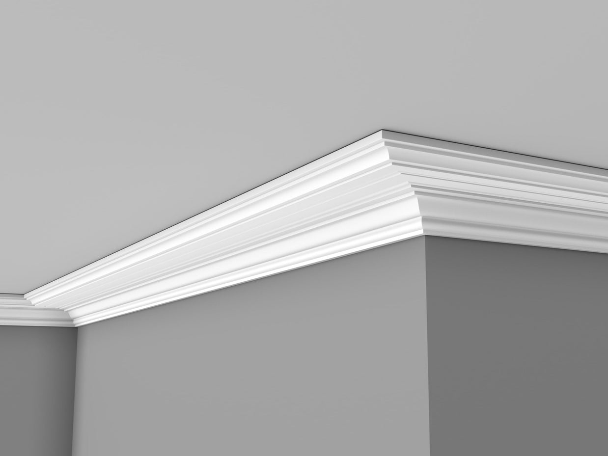 CL-RG19 Large Regency/Georgian Cornice. Projection: 240mm. Height: 74mm