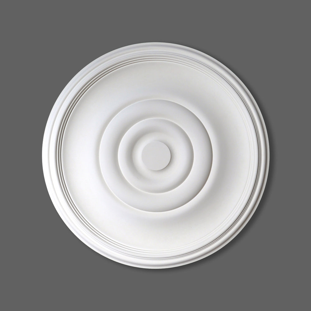 Cornice Store medium Plain Plaster Victorian Edwardian Regency Ceiling Rose CL-CR15 image 1