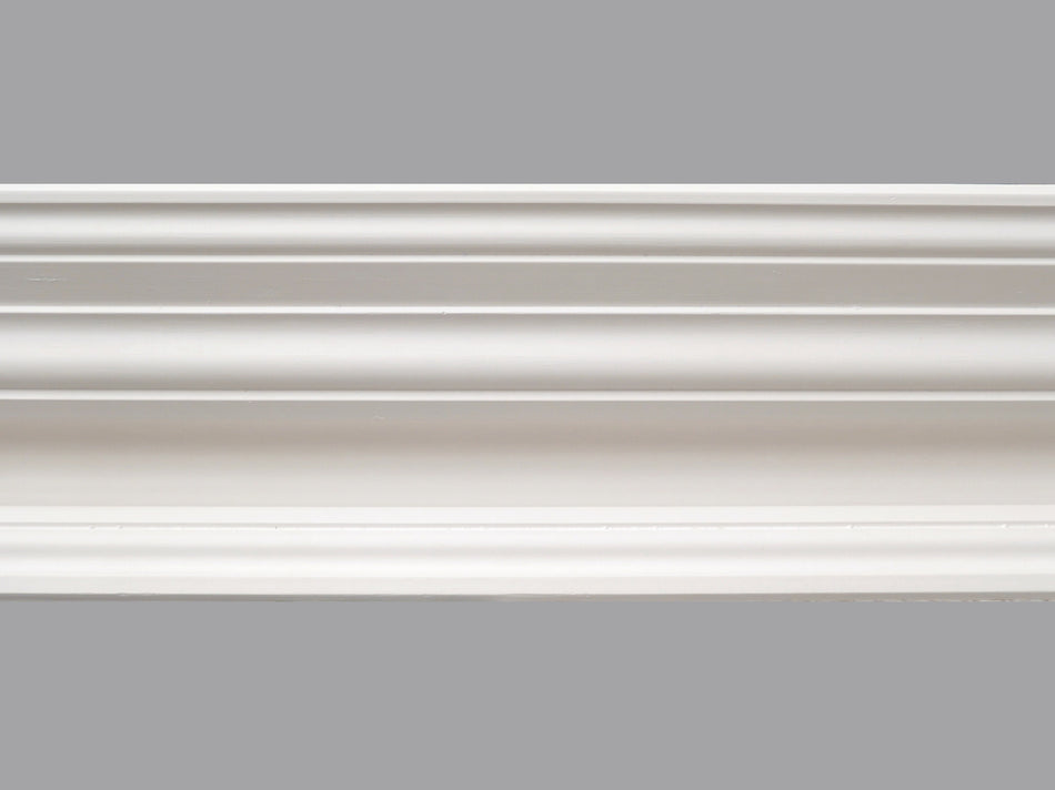 CL-V06 Medium Victorian Cornice. Projection: 195mm. Height: 105mm.