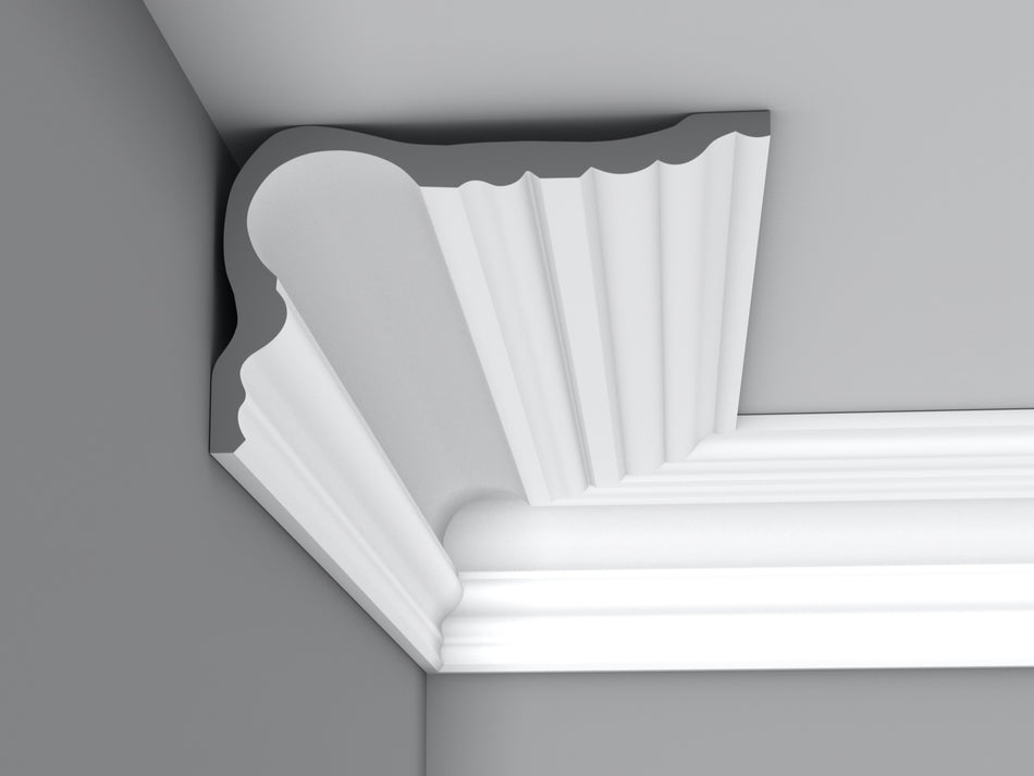 CL-V07 Large Victorian Cornice. Projection: 305mm. Depth: 180mm.
