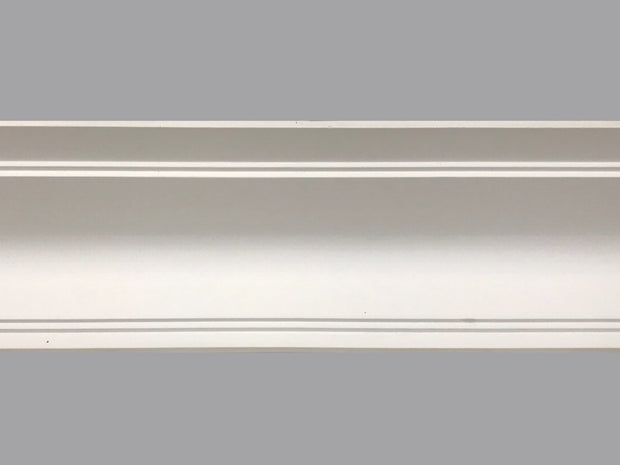 CL-A10 Medium Art Deco Cornice. Projection: 185mm. Height: 130mm.