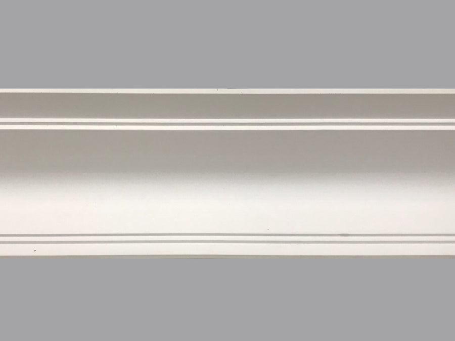 CL-A01 Medium Coved Art-Deco Plaster Cornice. The Cornice Store London based supplier of Plaster Cornice. image 11
