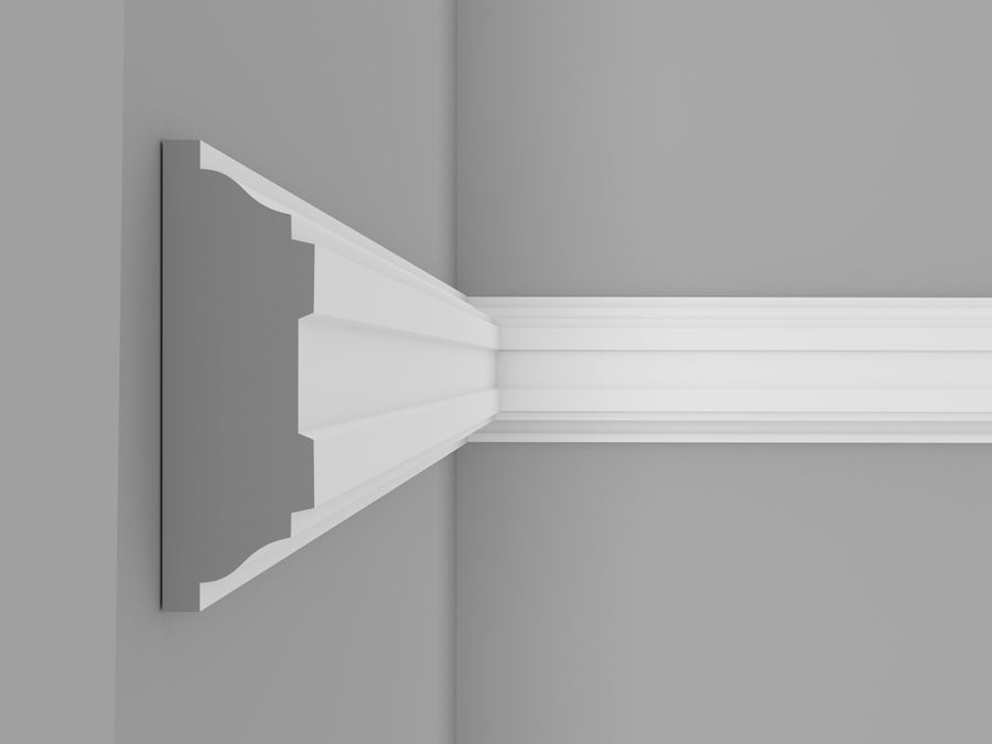 Cornice London Store Cornice CL-P11 medium plaster Panel Moulding corner piece image 2