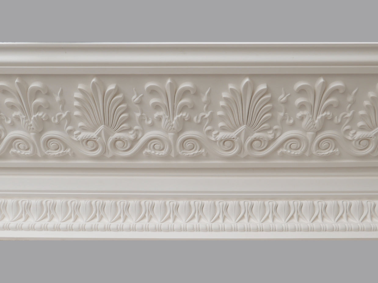 CL-GCC20 Large Georgian/Classic Cornice. Projection: 415mm. Height: 135mm