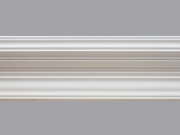 CL-RG16 Medium Regency/Georgian Cornice. Projection: 185mm. Height: 57mm.