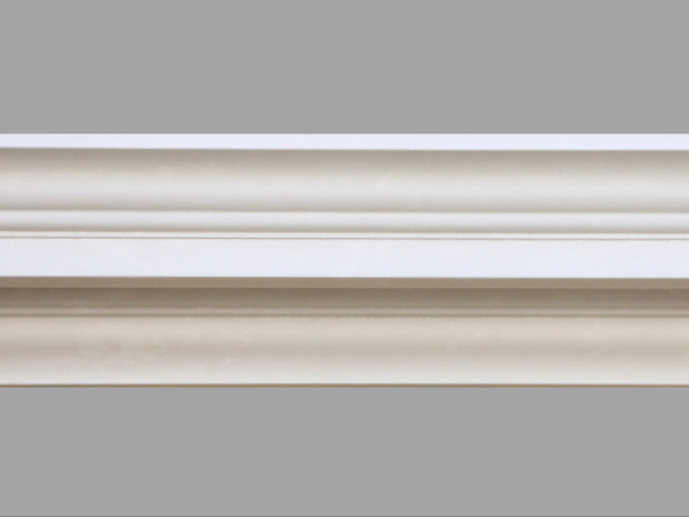 CL-G03 Small Georgian Cornice. Projection: 118mm. Height: 105mm.