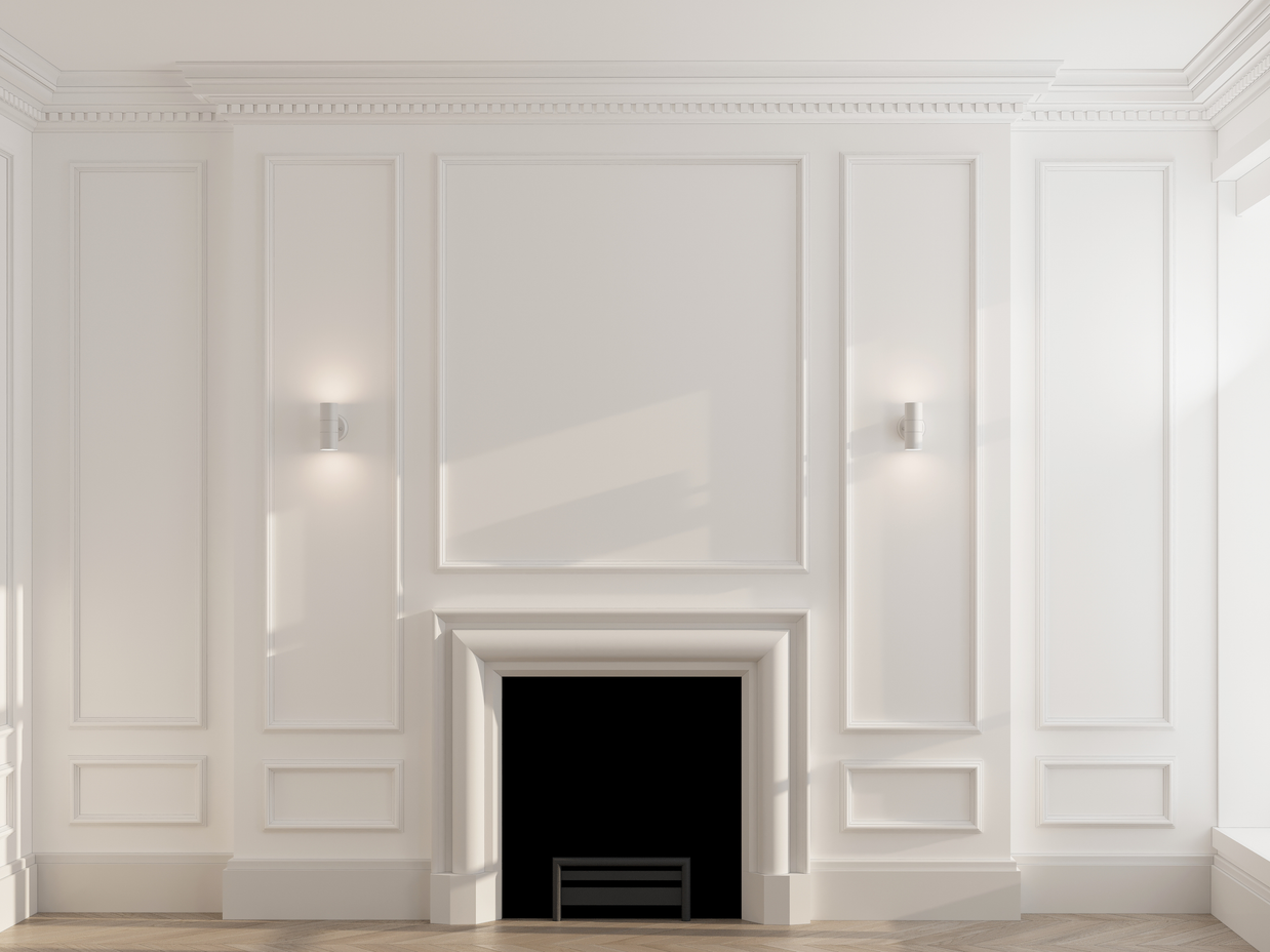 CL-CC01 Medium Classic Cornice. Projection: 140mm. Height: 160mm.
