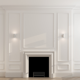 CL-CC01 Medium Classic Cornice. Projection: 140mm. Height: 160mm.