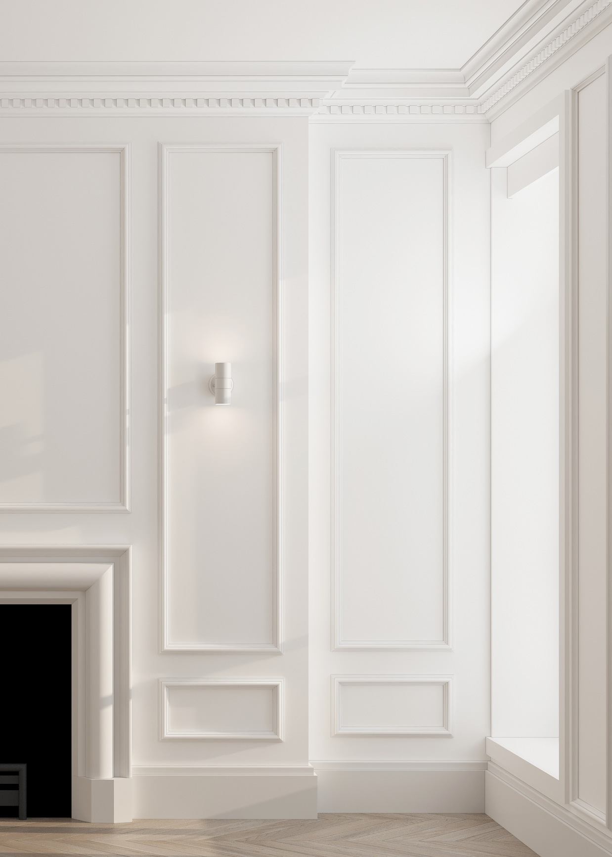 CL-CC01 Medium Classic Cornice. Projection: 140mm. Height: 160mm.