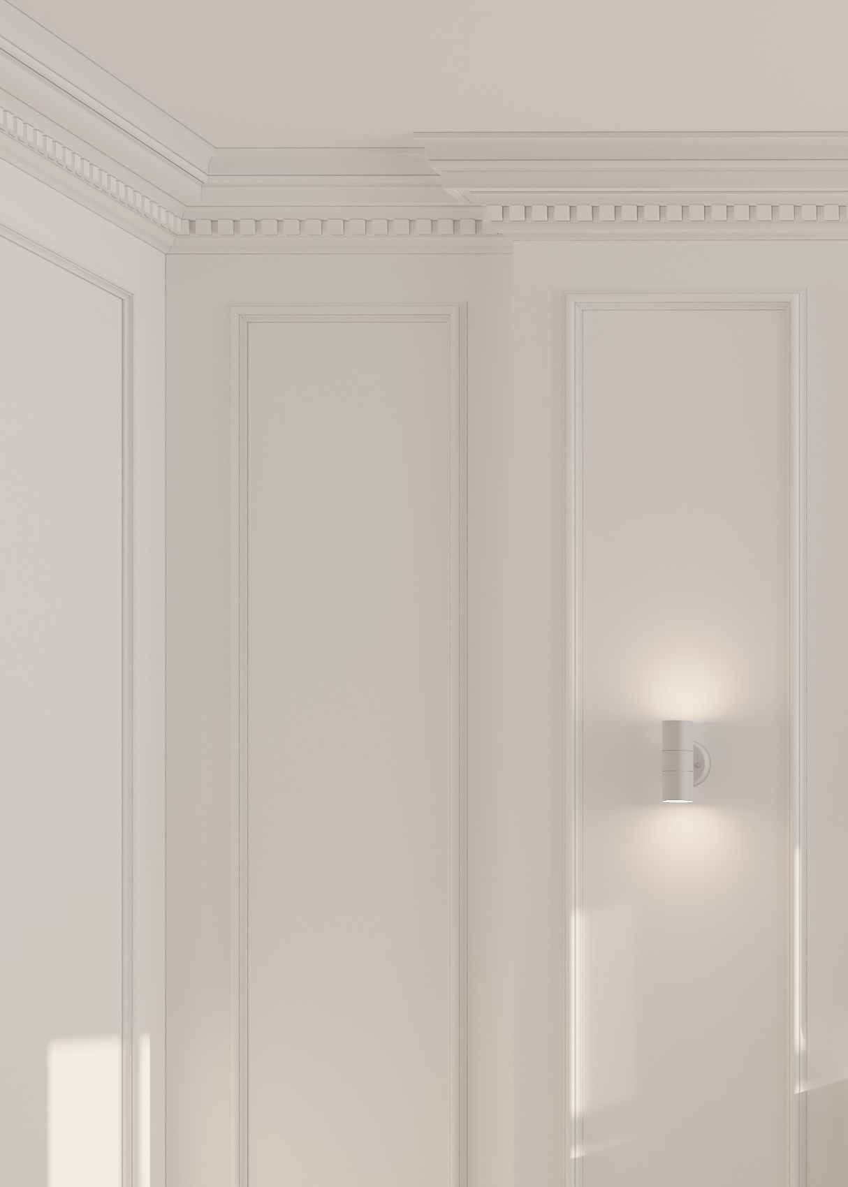 CL-CC01 Medium Classic Cornice. Projection: 140mm. Height: 160mm.