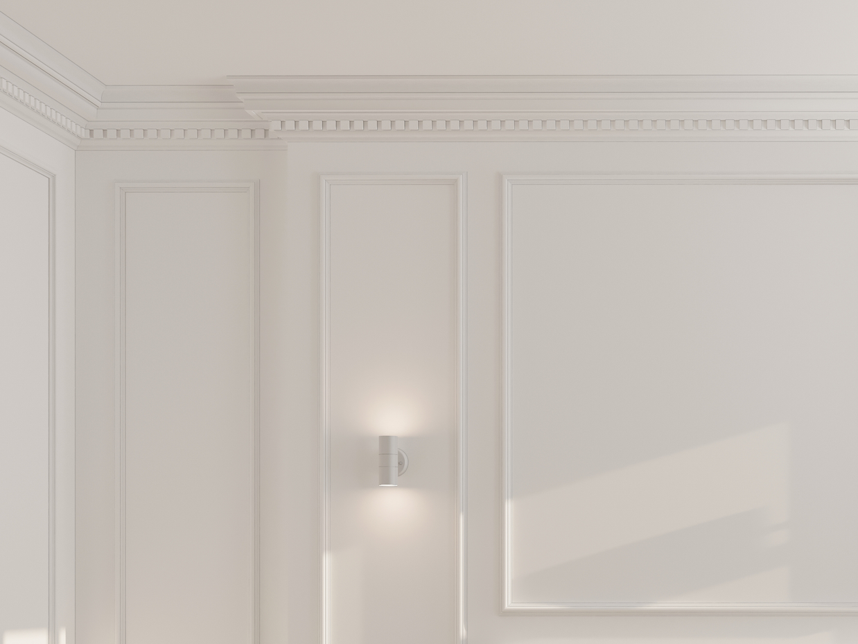 CL-CC01 Medium Classic Cornice. Projection: 140mm. Height: 160mm.