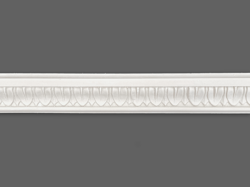 Cornice London Store Cornice CL-P04 small Leaf enriched plaster Panel Moulding image 1