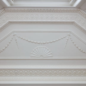 Cornice London Store Cornice CL-P04 small Leaf enriched plaster Panel Moulding image 11