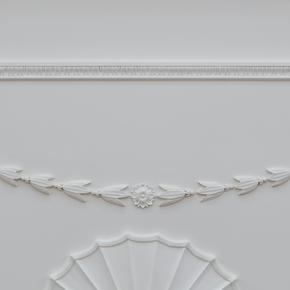 Cornice London Store Cornice CL-P04 small Leaf enriched plaster Panel Moulding image 12