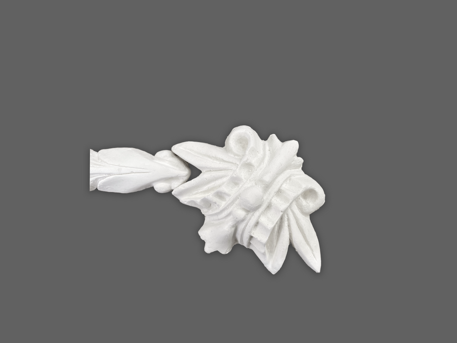 Cornice London Store Cornice CL-P08-CP1 medium Leaf and Berry enriched plaster Panel Moulding corner piece image 2