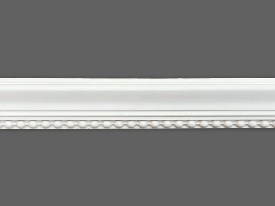 Cornice London Store Plaster Beaded Panel Moulding CL-P09