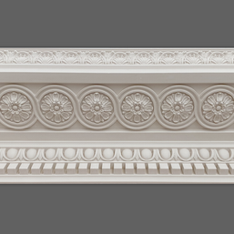 Cornice London Store Cornice CL-RCC18 Large enriched Regency plaster cornice image 22
