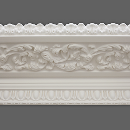 Cornice London Store Cornice CL-V09 Large Floral enriched Victorian plaster cornice image 2