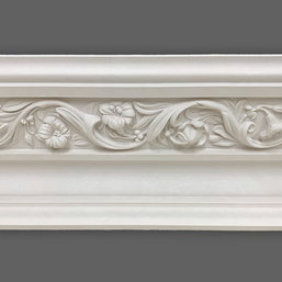 Cornice London Store Cornice CL-VE20 Large Floral Lilly Enriched Victorian Edwardian plaster cornice image 9