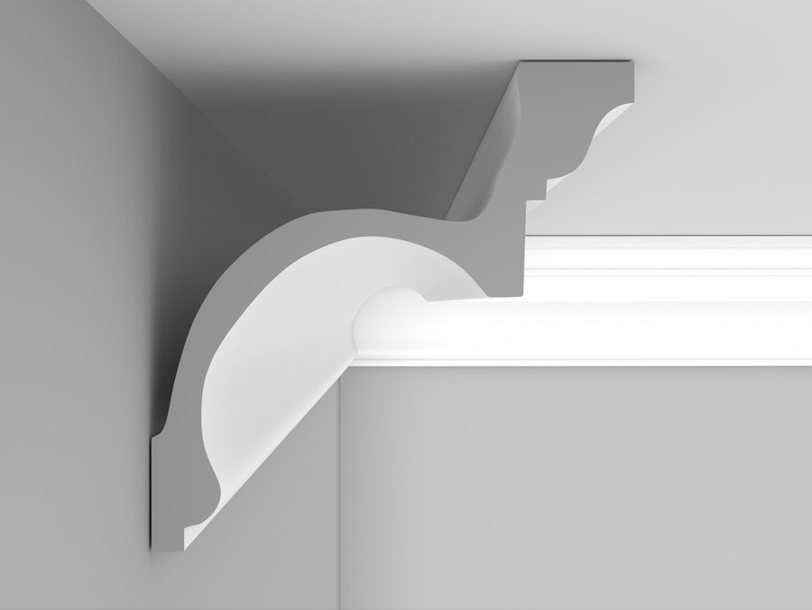Cornice London Store Cornice CL-R03 Medium Regency plaster cornice image 3