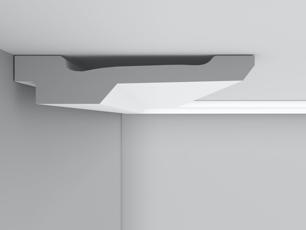 Cornice London Store Cornice CL-C10 medium Contemporary plaster cornice image 2