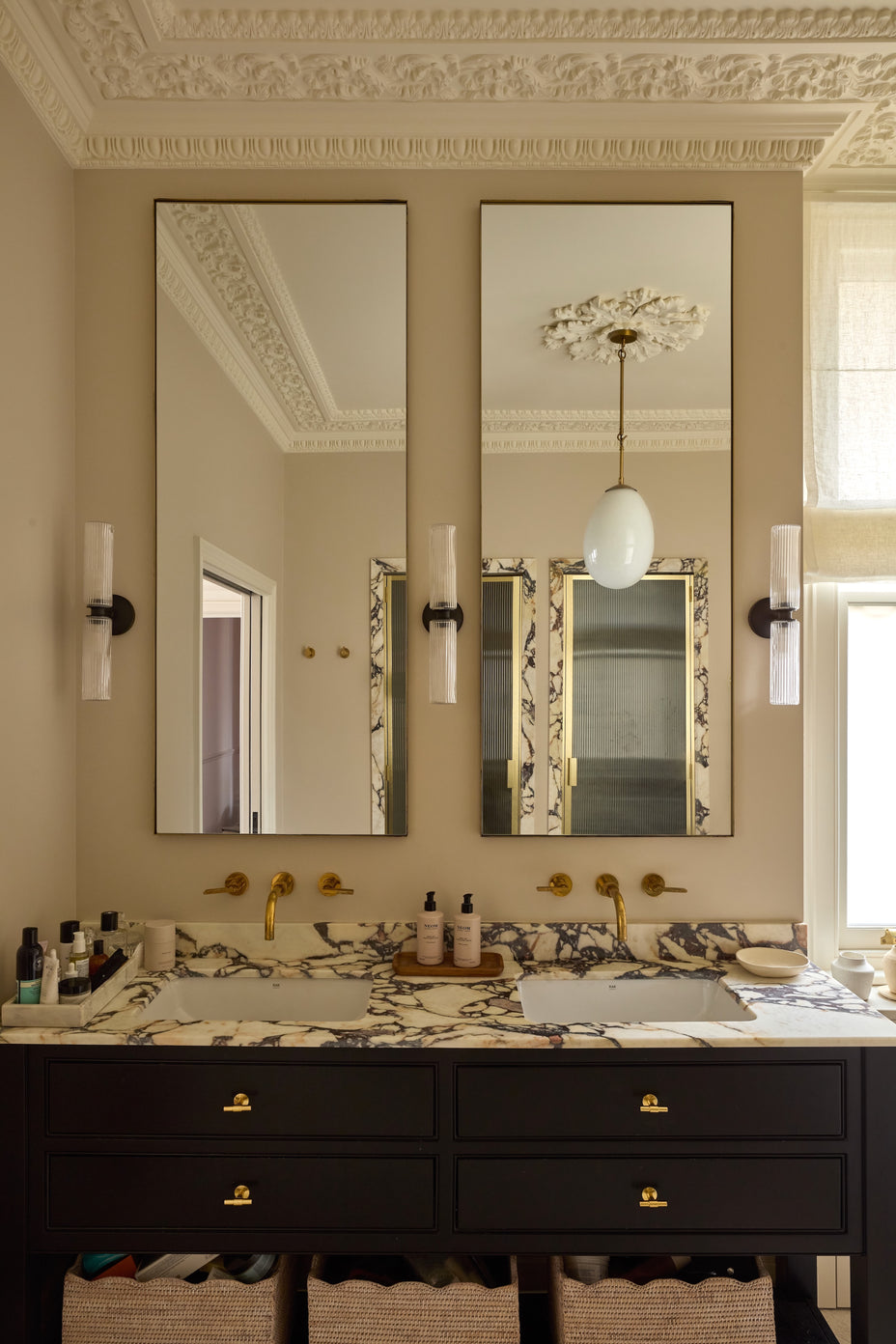 Cornice Store medium Enriched Plaster Regency Georgian Ceiling Rose CL-CR47 image 5