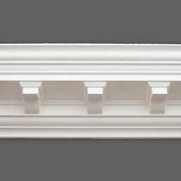 Cornice London Store Cornice CL-CC02 Large Modillion Block Plaster Cornice. The Cornice Store Plaster Cornice Collection. image 8
