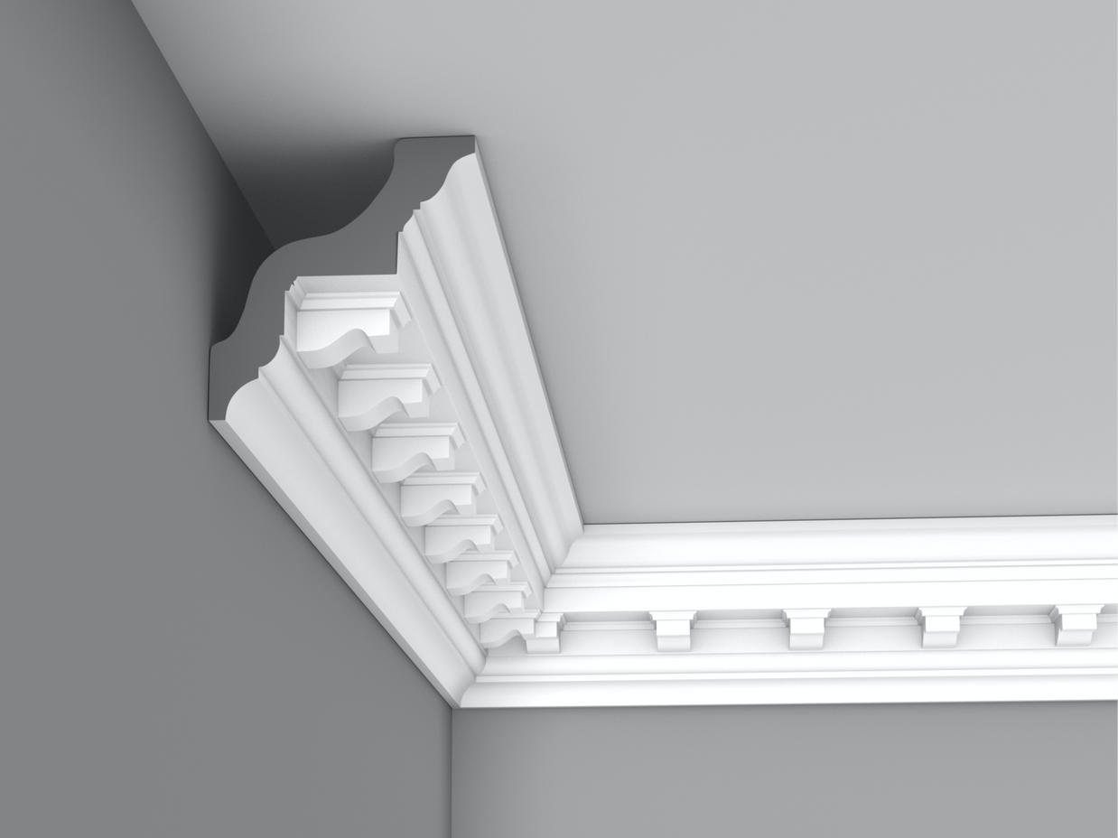 Cornice London Store Cornice CL-CC02 Large Modillion Block Plaster Cornice. The Cornice Store Plaster Cornice Collection. image 6