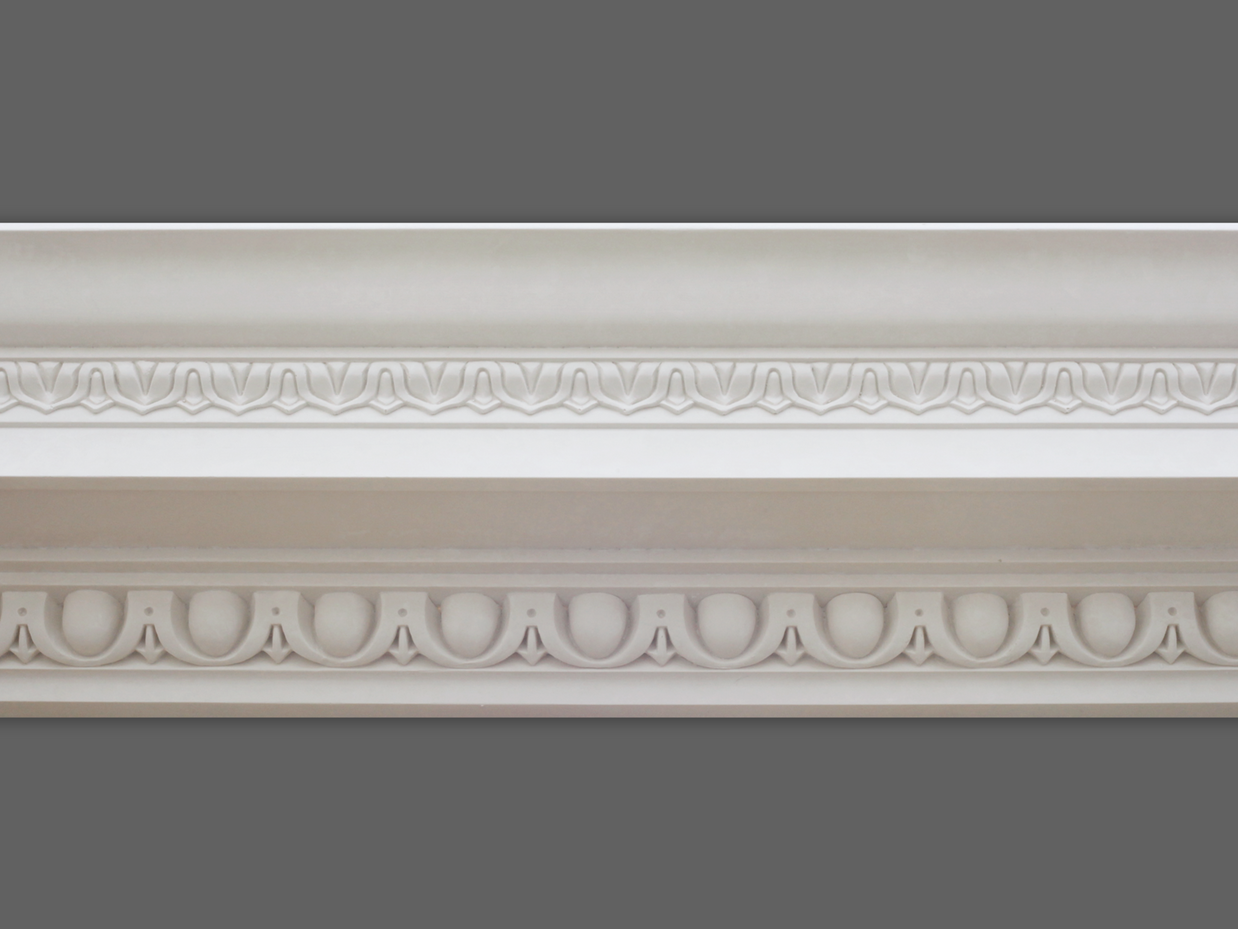 CL-CC06 Large Egg and Dart Plaster Cornice. The Cornice Store Plaster Cornice Collection. Image 18
