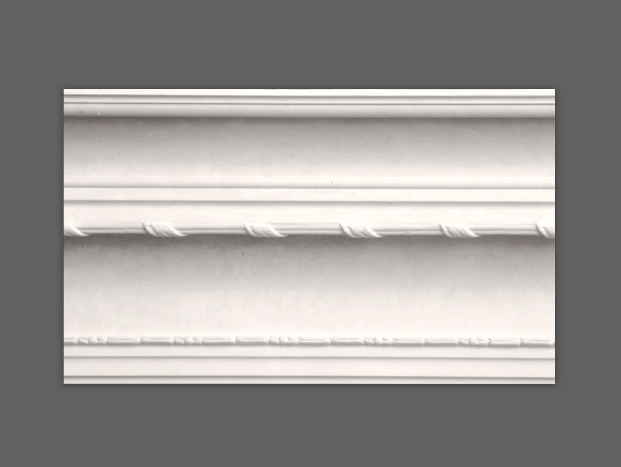 Cornice London Store Cornice CL-CC09 large enriched  plaster cornice image 2
