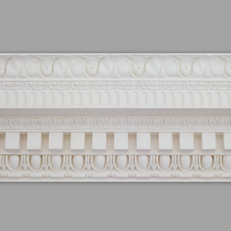 Cornice CL-CC10 large Dentil block with Egg & Dart  Plaster Cornice image 1. The Cornice Store  London based supplier of Plaster Cornice & Ceiling Roses, handmade by Artisans using natural materials. Delivery within 10-14 working days. 