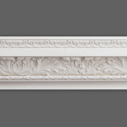 Cornice London Store Cornice CL-CC11 Medium Leaf enriched plaster cornice image 2