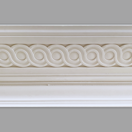 Cornice London Store Cornice CL-CC12 Medium Guilloche enriched  plaster cornice image 1 The Cornice Store London based supplier of Plaster Cornice & Ceiling Roses