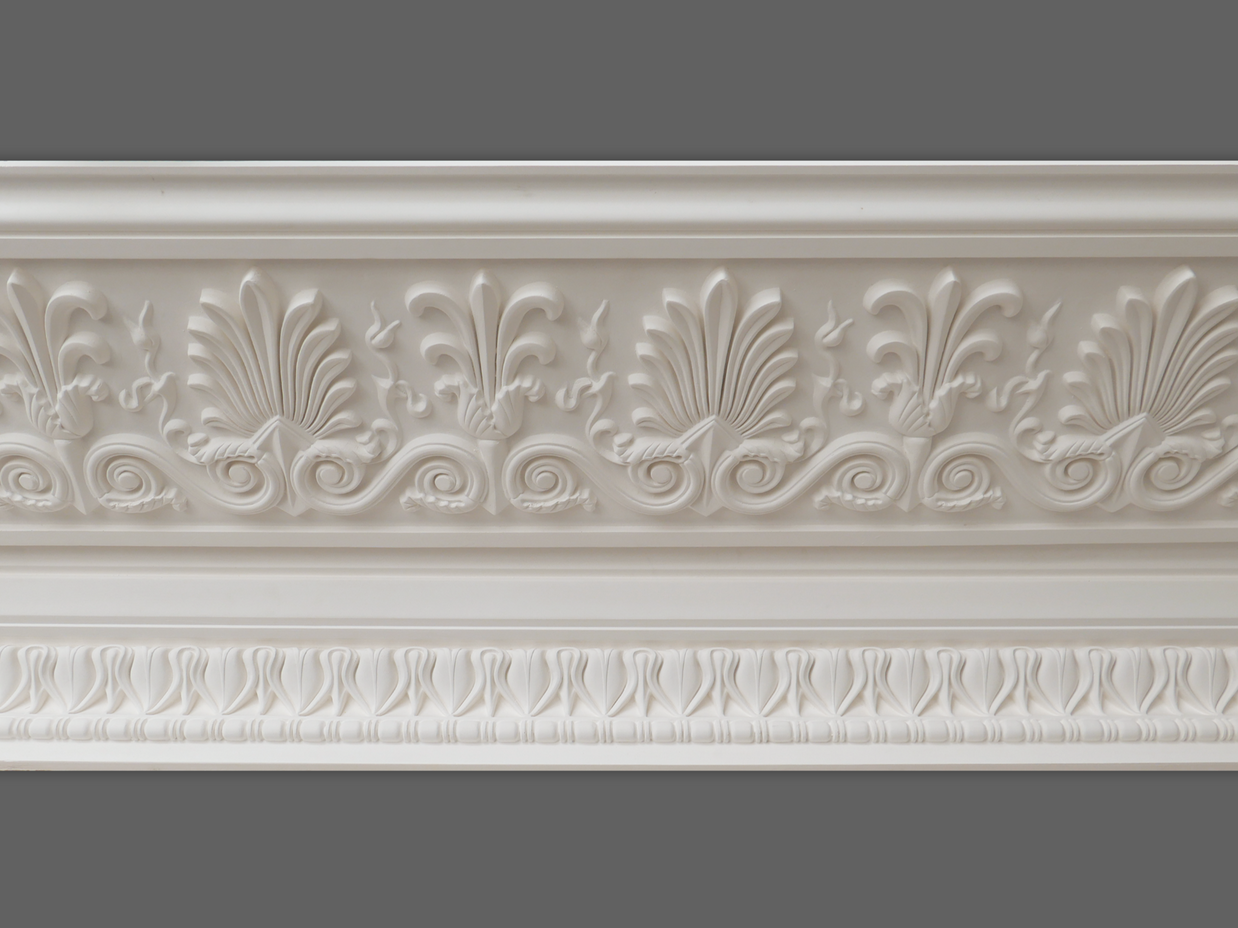 Cornice London Store Cornice CL-GCC20 Large Enriched Regency Classic plaster cornice image 2