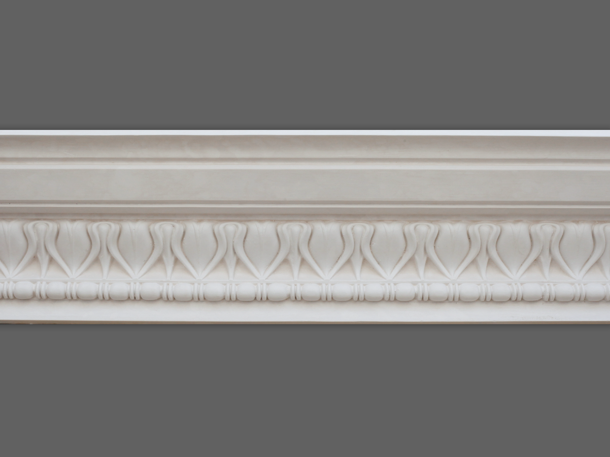 Cornice London Store Cornice CL-R06 Medium Enriched Leaf & Dart Regency plaster cornice image 12