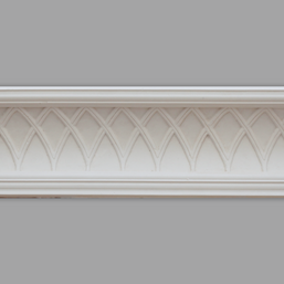 Cornice London Store Cornice CL-R07 Medium weave design Enriched Regency plaster cornice image 1