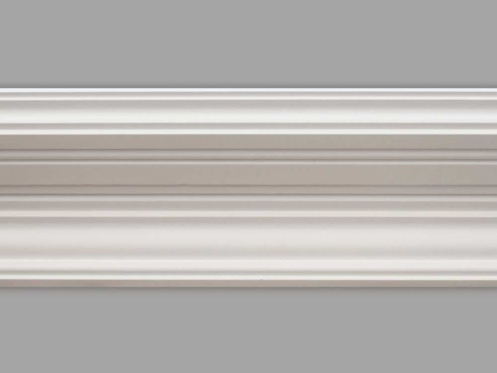 Cornice London Store Cornice CL-RG19 Large Regency Reeded plaster cornice gallery image 1