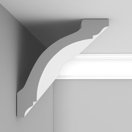 Cornice London Store Cornice CL-VE03 medium Victorian Edwardian plain plaster cornice image 2
